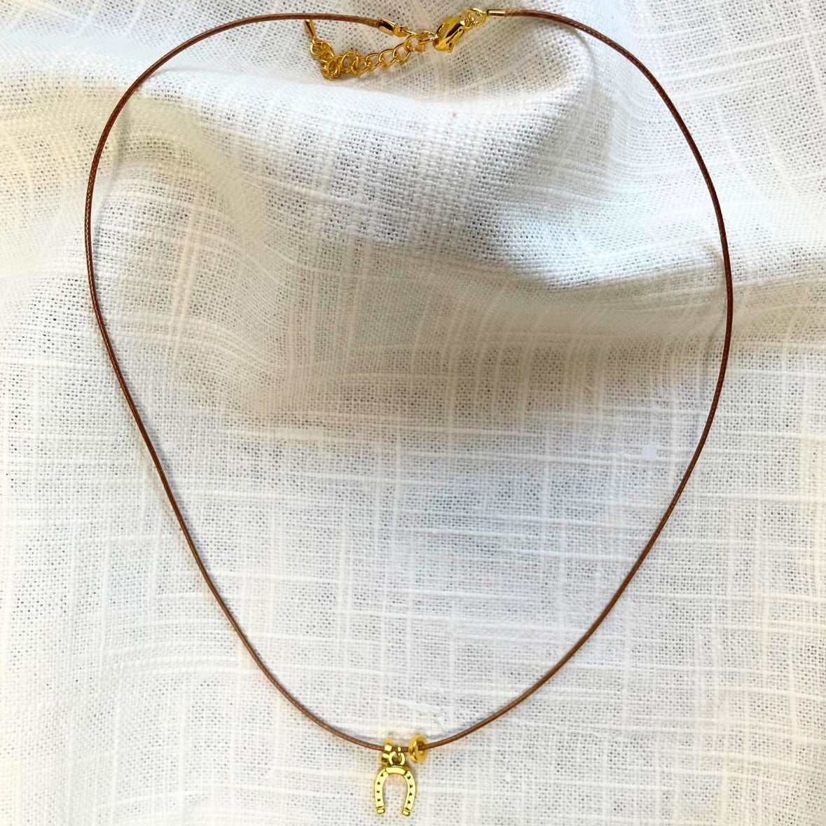 Mini Horseshoe Necklace