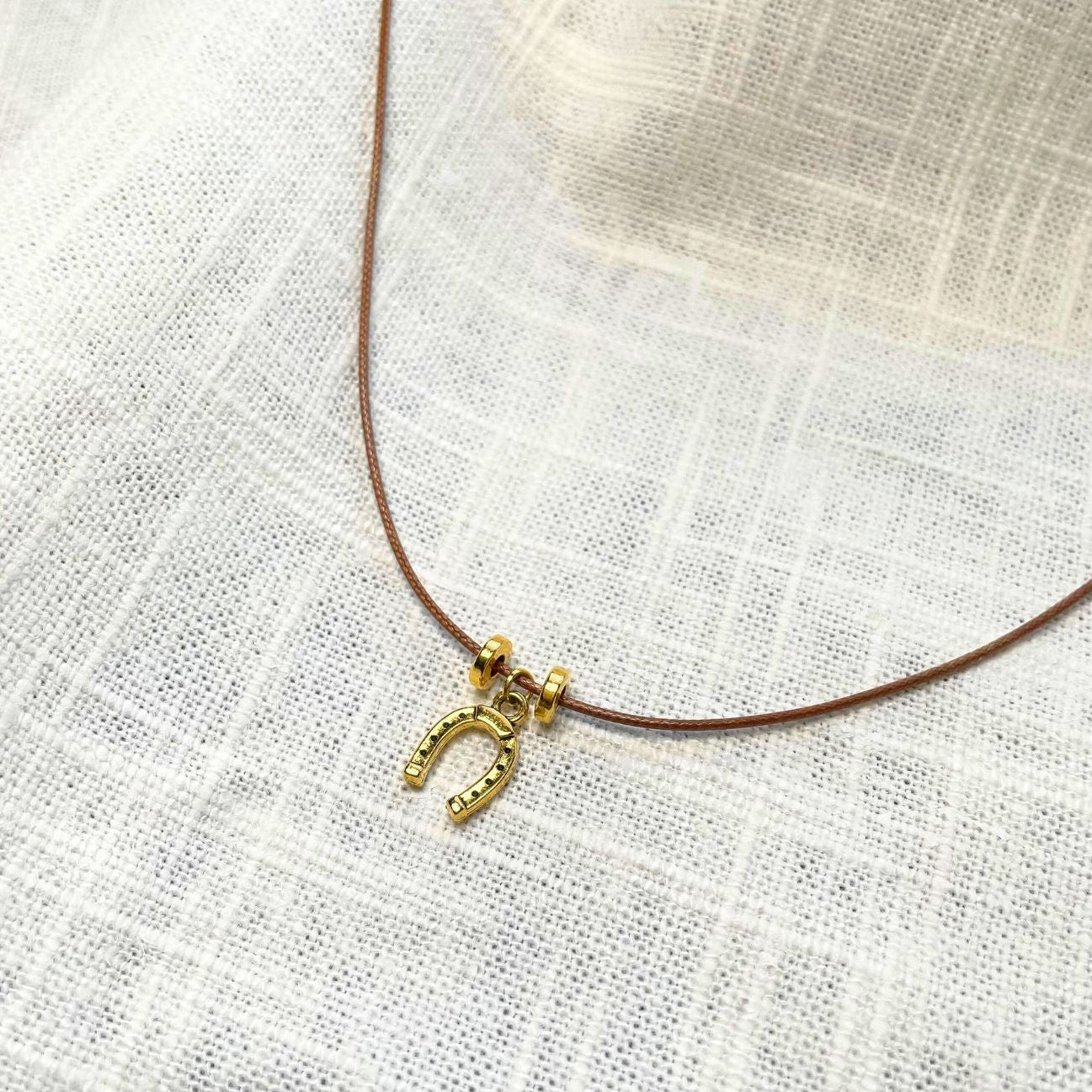 Mini Horseshoe Necklace