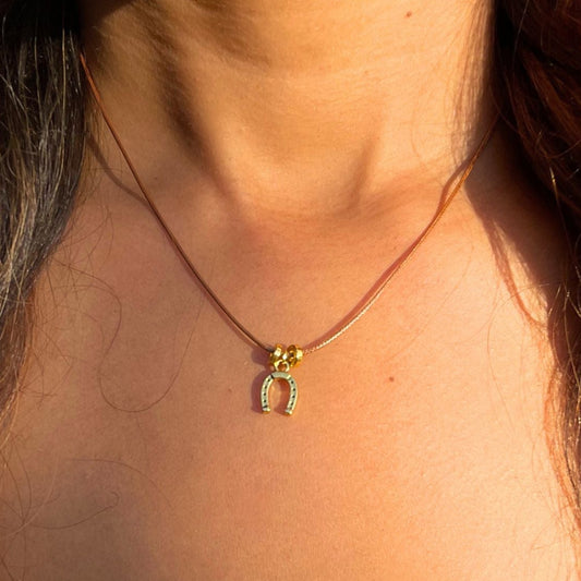 Mini Horseshoe Necklace