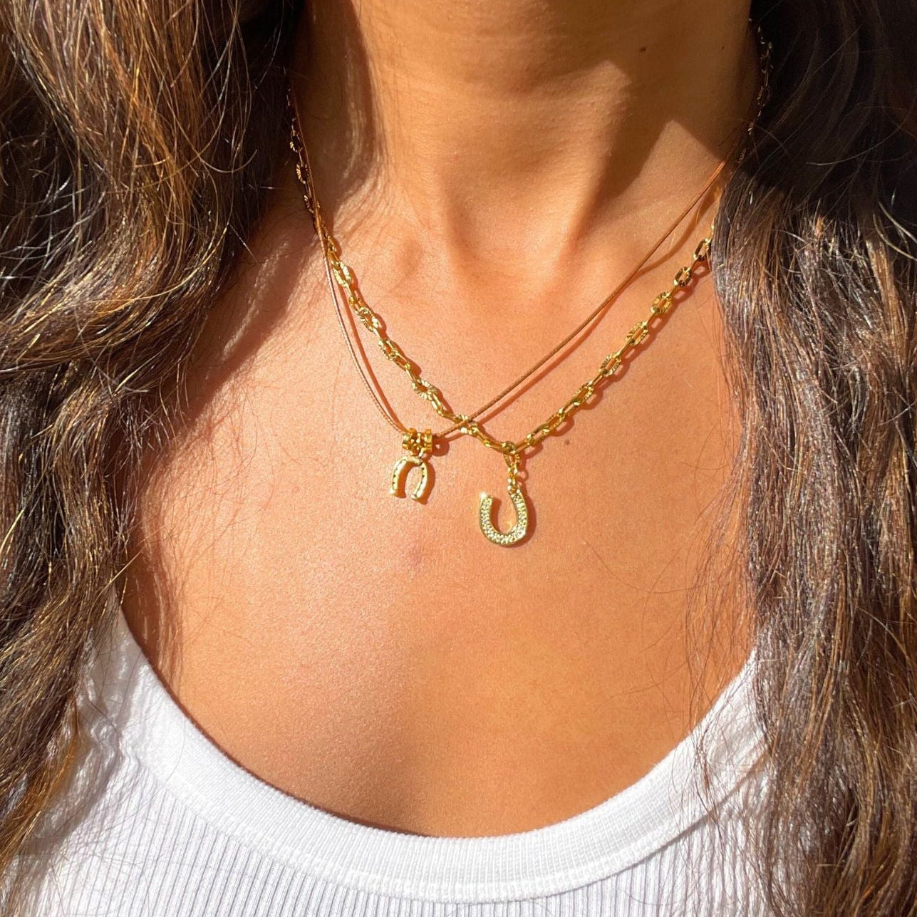Mini Horseshoe Necklace
