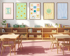Creative Classroom 7Pc Digital Art Prints