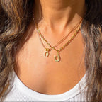 Golden Horseshoe Necklace
