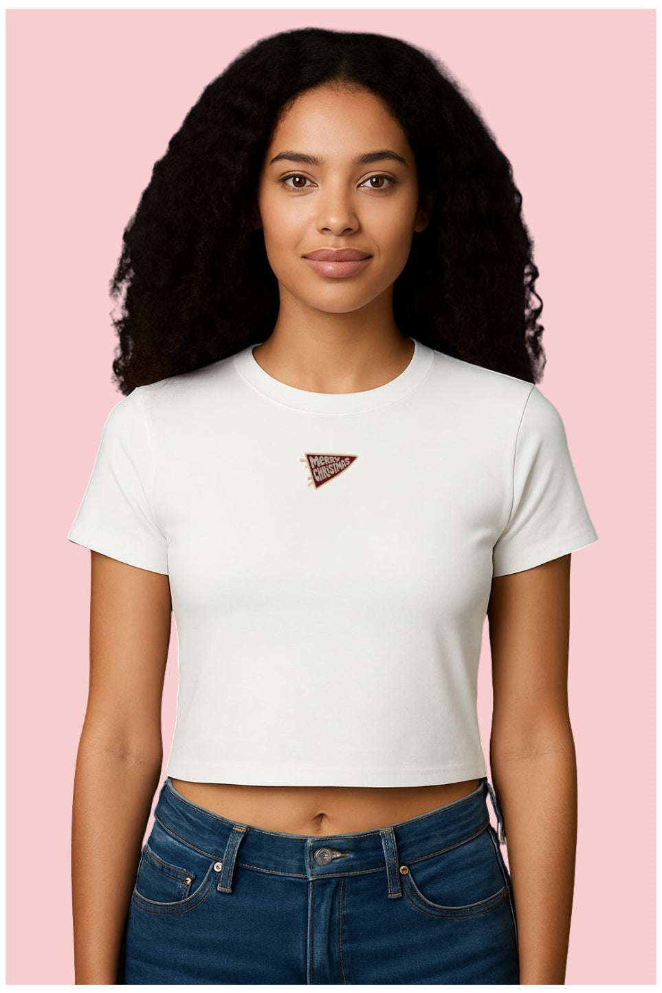 Christmas Banner Baby Tee