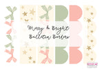 Merry and Bright Holiday Bulletin Borders