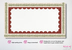 Holiday Garland Bulletin Borders