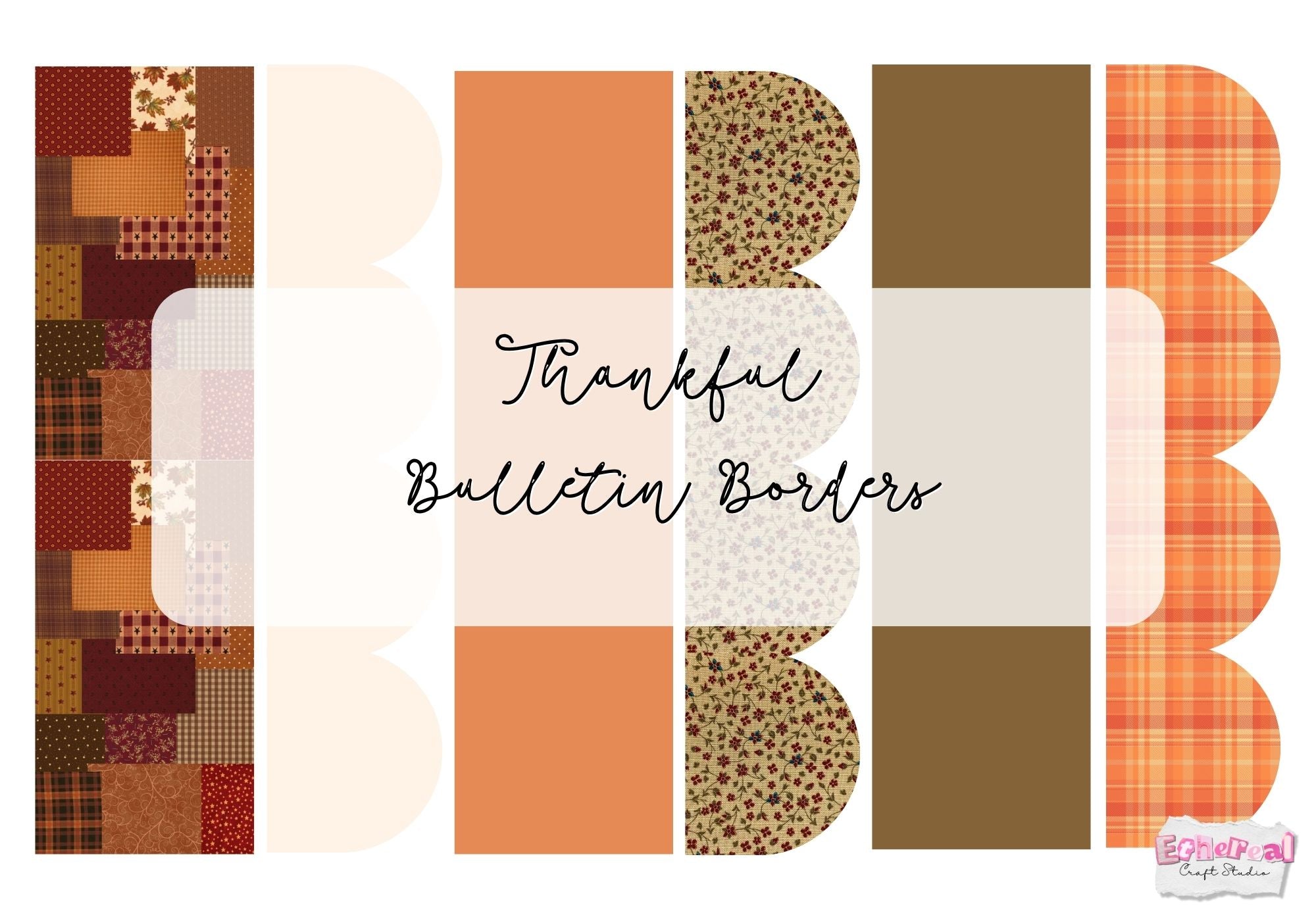 Thanksgiving Bulletin Borders