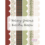 Holiday Garland Bulletin Borders